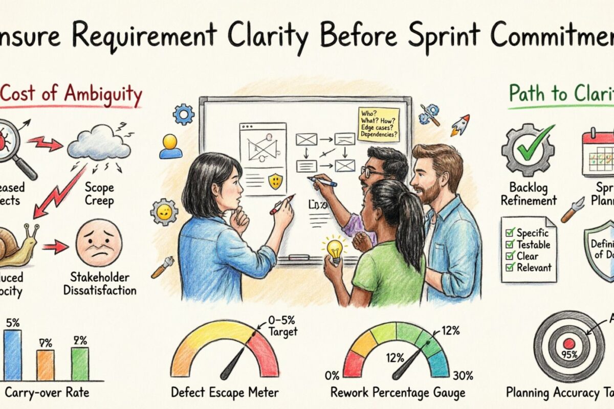 Scrum指南：在冲刺承诺前确保需求清晰