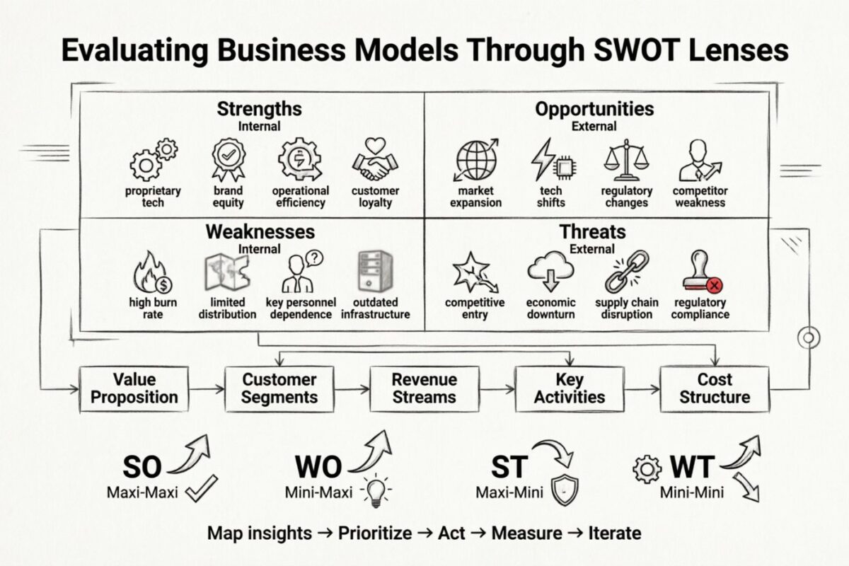 SWOT指南：通过SWOT视角评估商业模式
