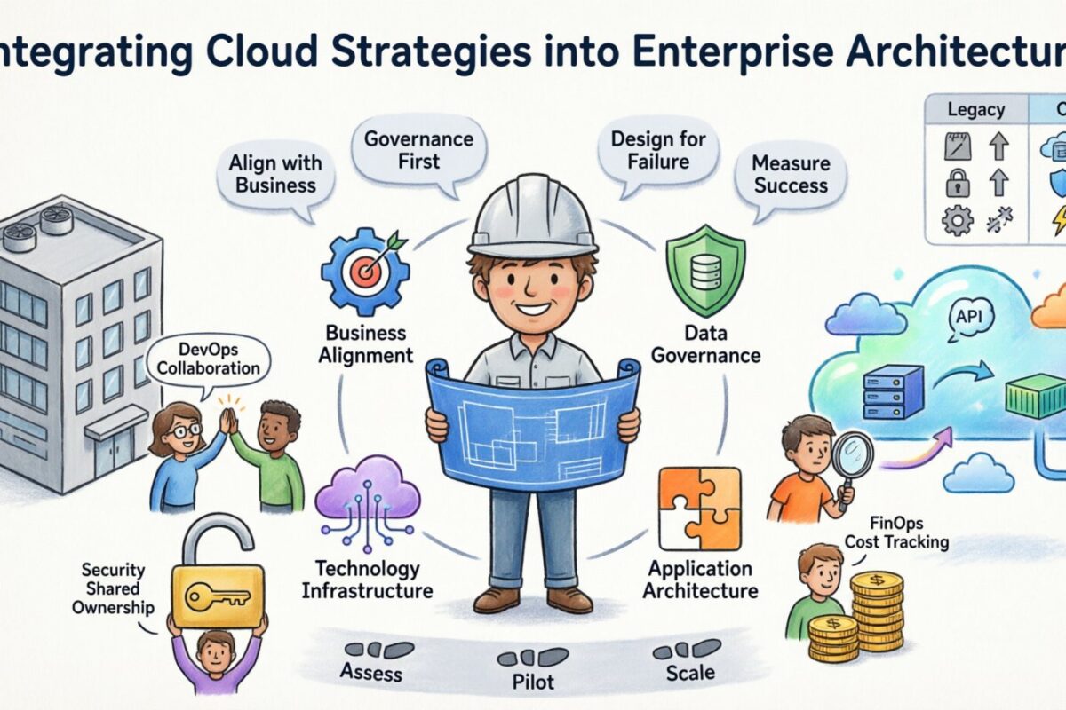 Integrar estrategias en la nube en la arquitectura empresarial