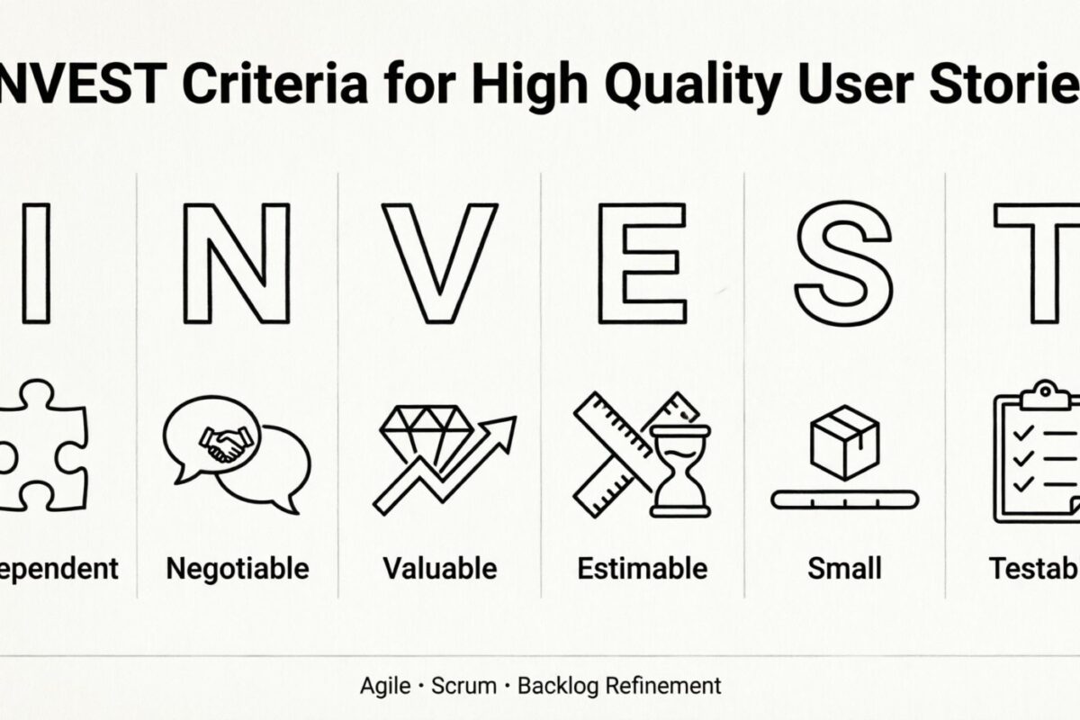 Guía Scrum: Aplicar los criterios INVEST para historias de usuario de alta calidad