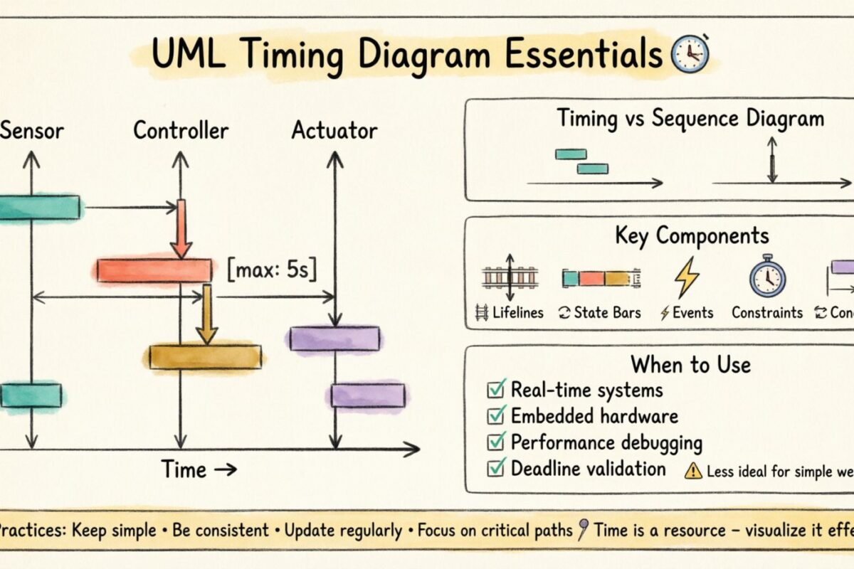 Diagrama de Tiempo UML P&R: Las 20 preguntas más frecuentes realizadas por desarrolladores principiantes y de nivel intermedio Diagrama de Tiempo UML P&R: Las 20 preguntas más frecuentes realizadas por desarrolladores principiantes y de nivel intermedio