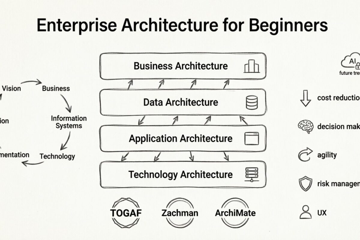 Architecture d’entreprise pour les débutants : un aperçu définitif