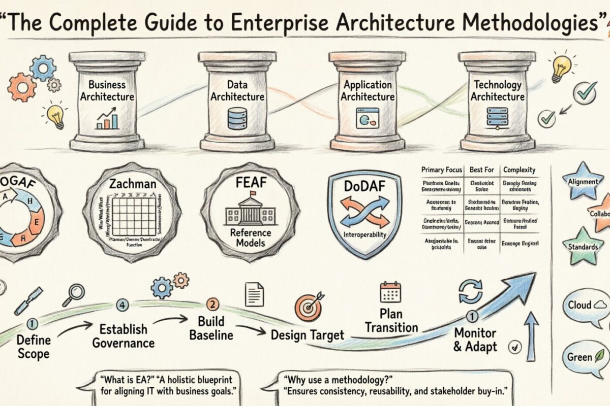 Le guide complet sur les méthodologies de l’architecture d’entreprise Le guide complet sur les méthodologies de l’architecture d’entreprise