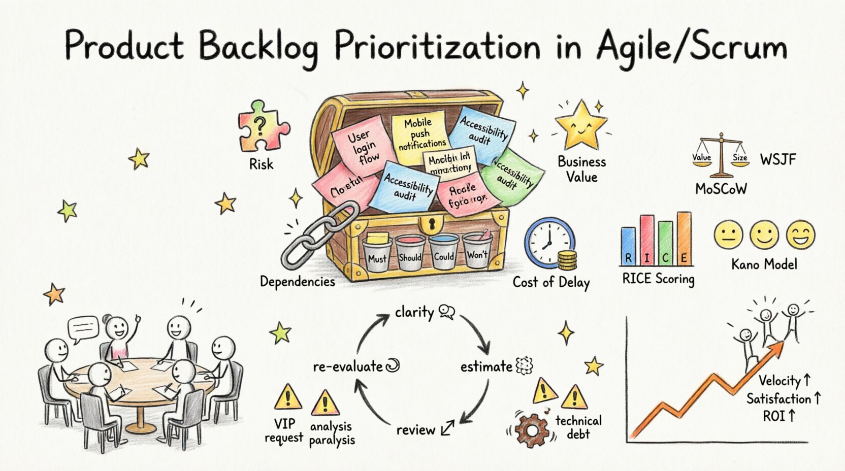 Priorisez le backlog produit pour la valeur métier | Guide Scrum