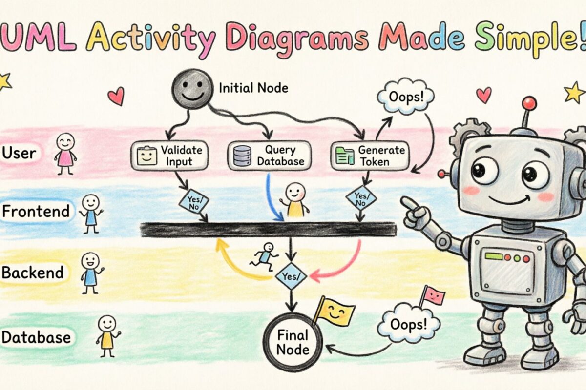 Comment les diagrammes d’activité UML simplifient la logique complexe : un guide pas à pas