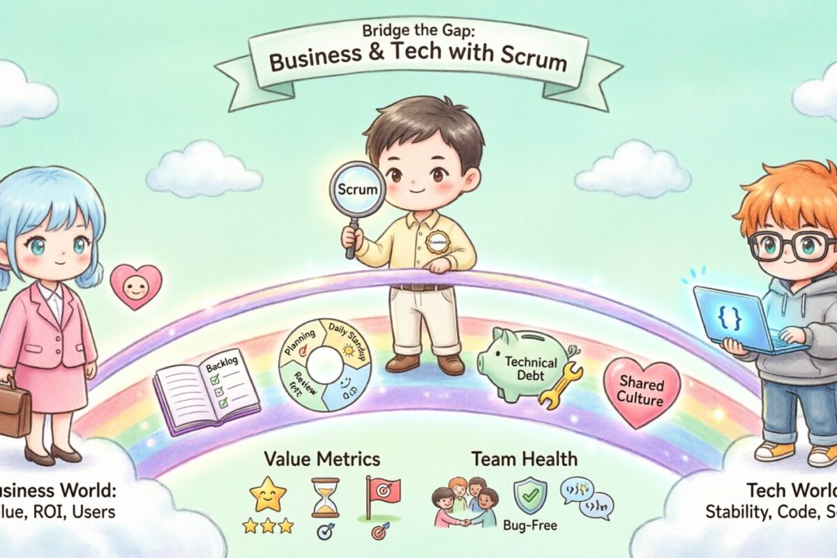 Panduan Scrum: Menjembatani Kesenjangan Antara Kebutuhan Bisnis dan Solusi Teknologi