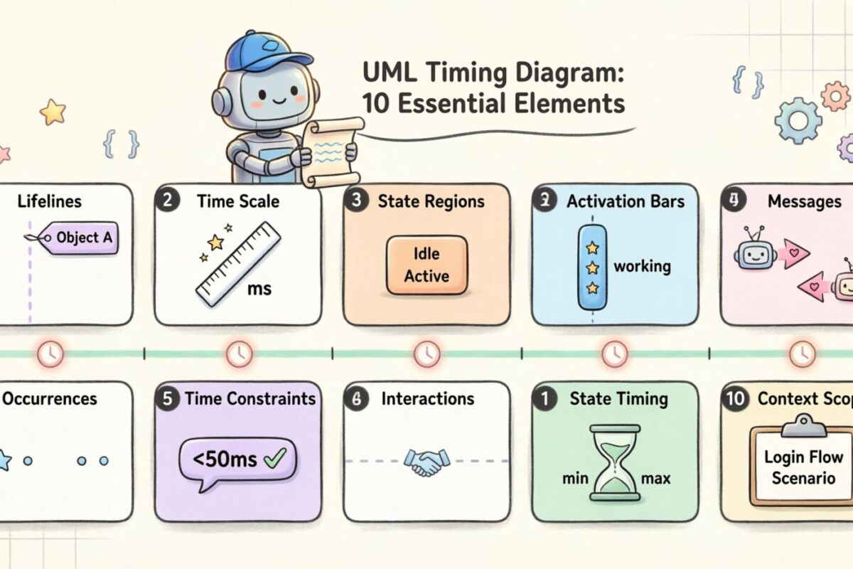 Daftar Periksa Diagram Waktu UML: 10 Elemen Penting yang Harus Dimasukkan Setiap Pengembang Tingkat Menengah Daftar Periksa Diagram Waktu UML: 10 Elemen Penting yang Harus Dimasukkan Setiap Pengembang Tingkat Menengah