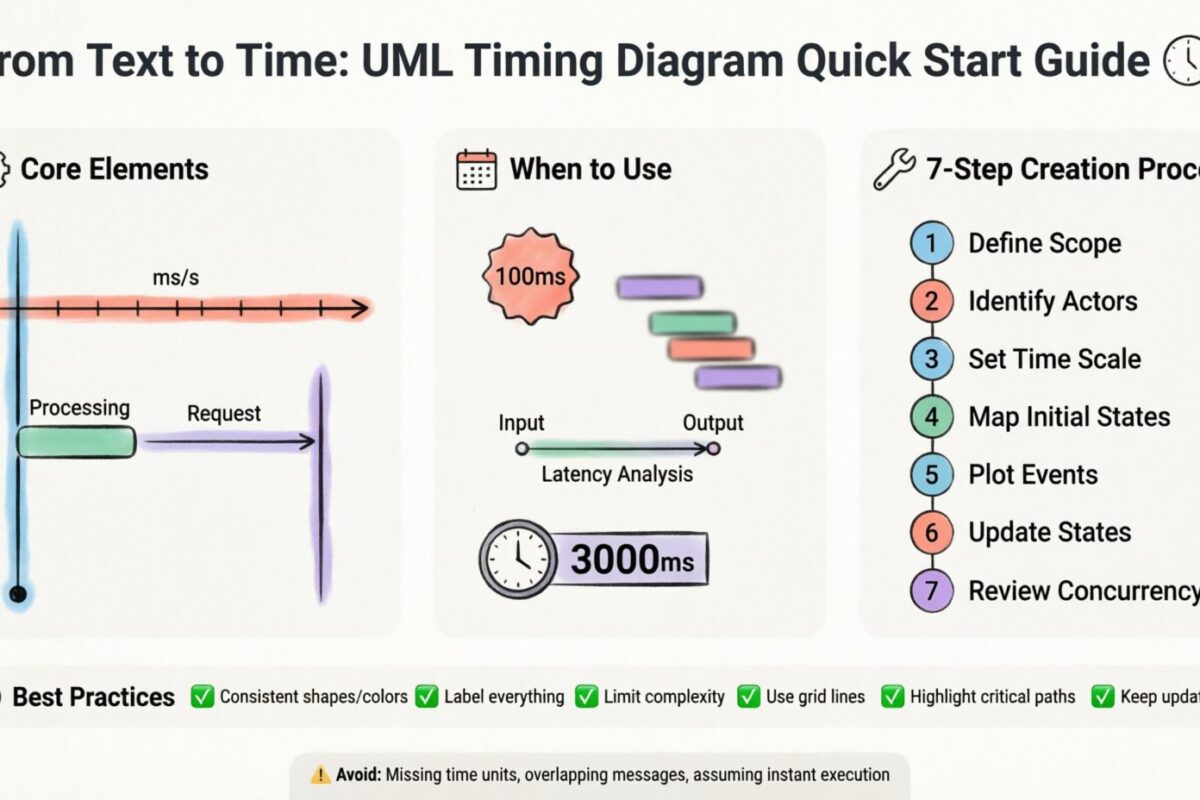 Dari Teks ke Waktu: Panduan Cepat untuk Membuat Diagram Waktu UML Pertama Anda Dari Teks ke Waktu: Panduan Cepat untuk Membuat Diagram Waktu UML Pertama Anda