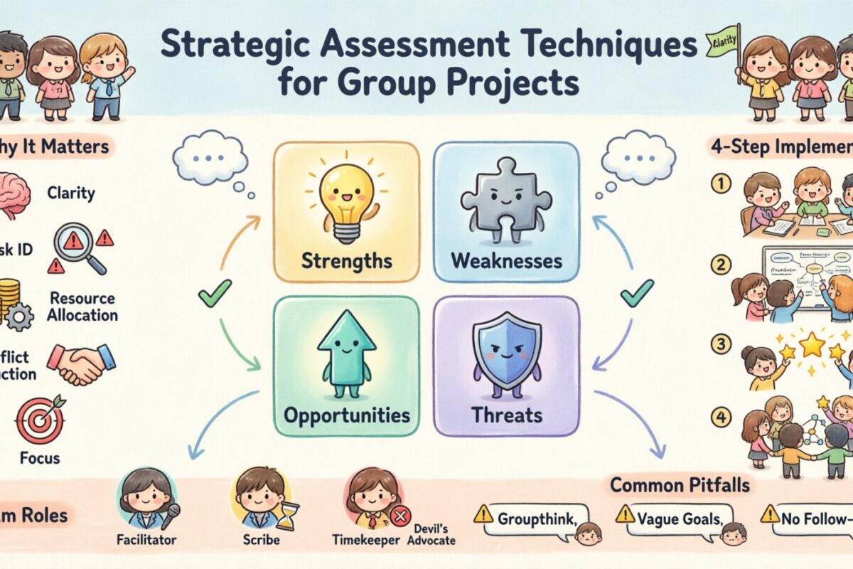 SWOTの理解：グループプロジェクトにおける戦略的評価手法