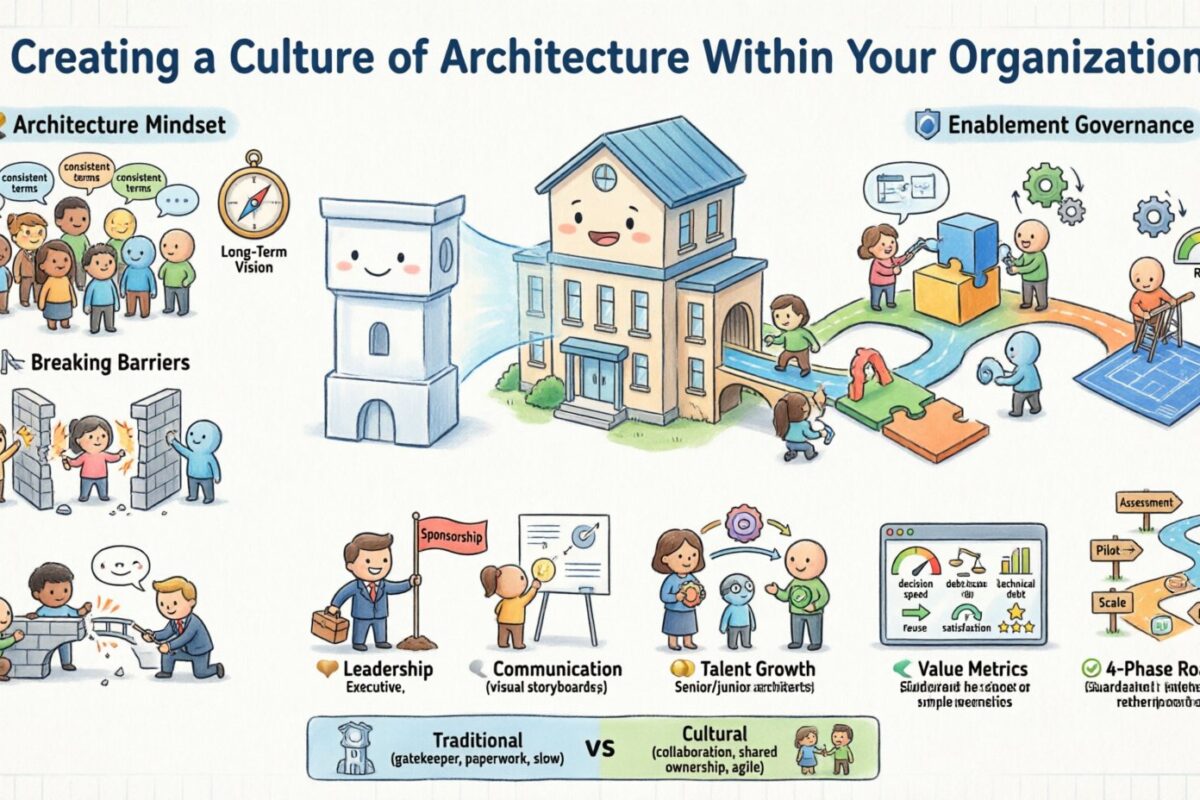 Criando uma Cultura de Arquitetura dentro da Sua Organização