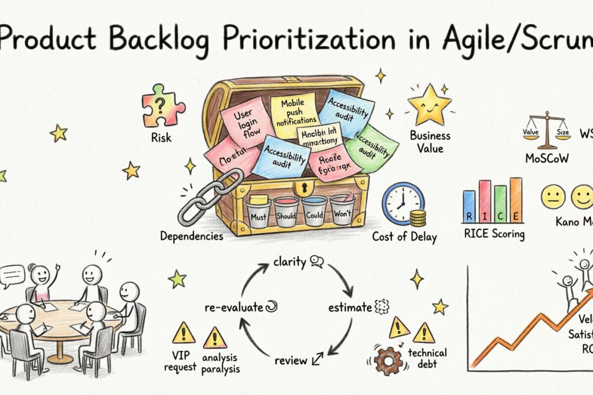Guia Scrum: Priorize sua Lista de Produto para Máximo Valor para o Negócio