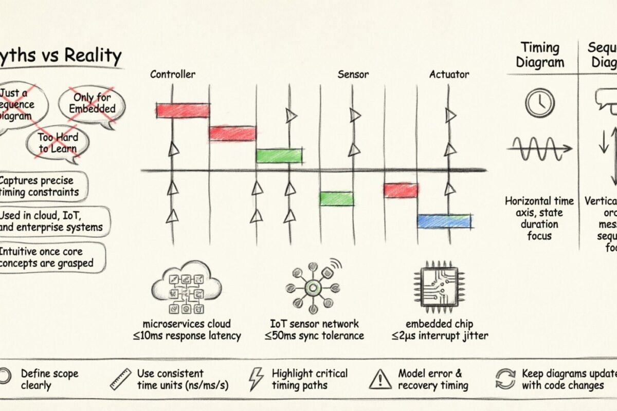 Desmistificando Diagramas de Tempo UML: Separando Confusão da Clareza na Arquitetura de Software Moderna