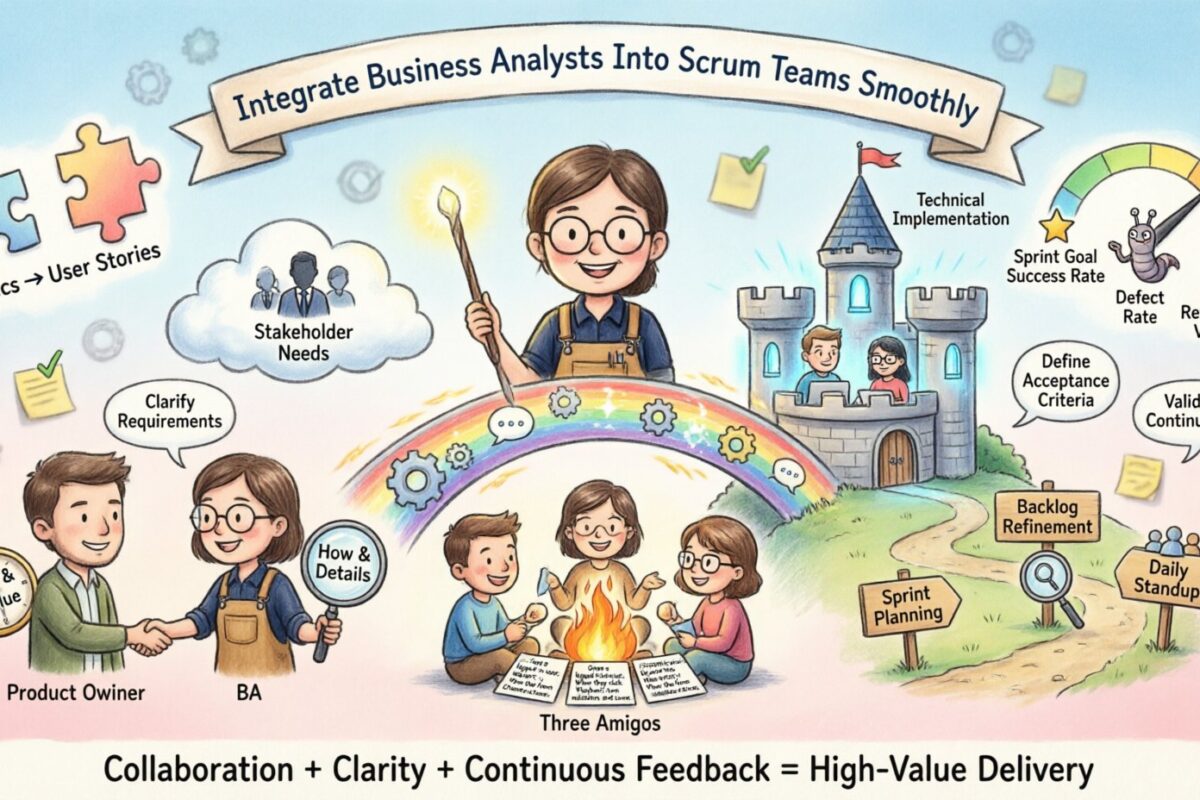 Scrum 指南：順利將業務分析師融入 Scrum 團隊