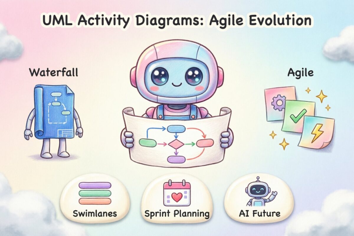 Tương lai của sơ đồ hoạt động UML: Chúng phát triển như thế nào trong các đội ngũ Agile hiện đại