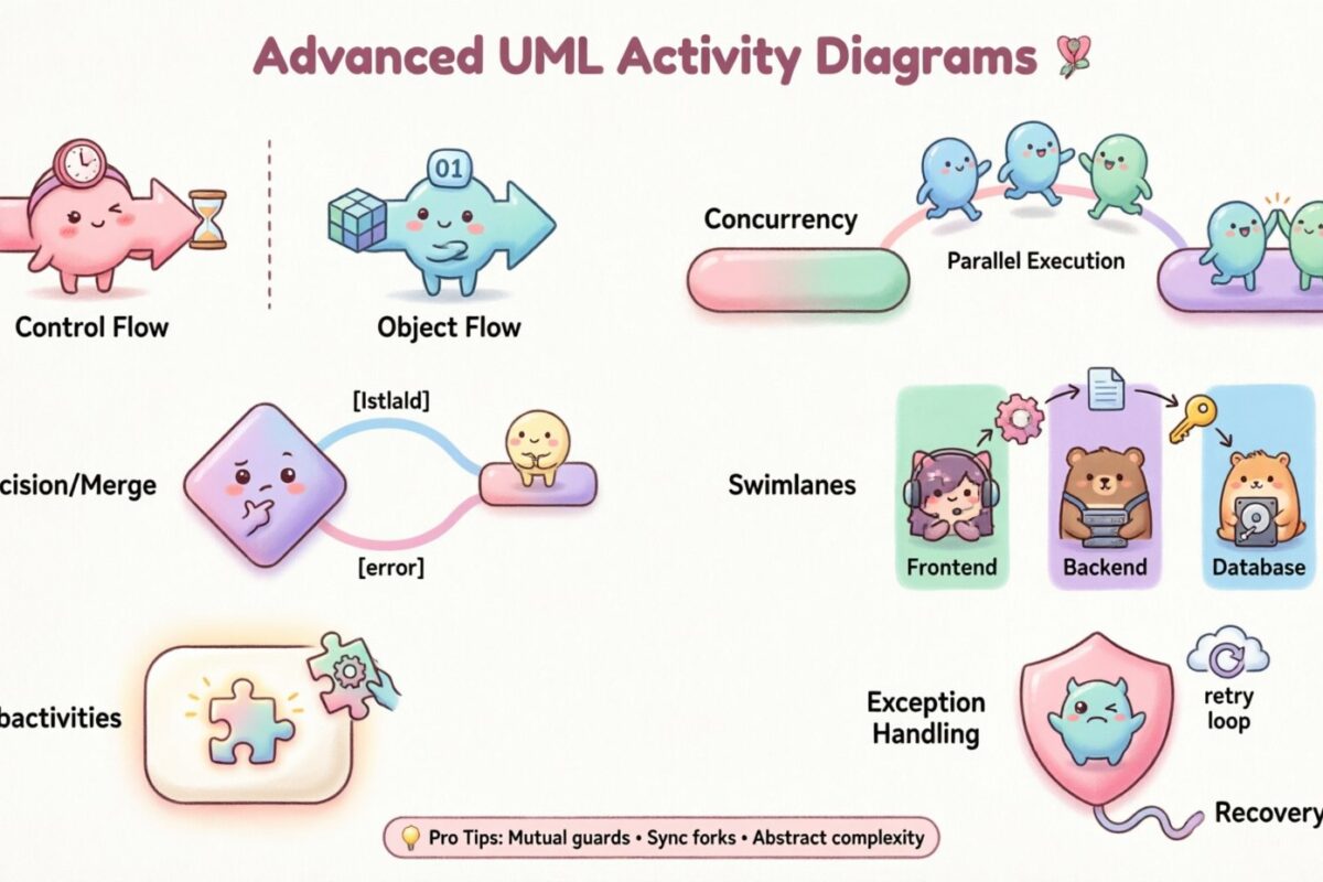 Beyond the Basics: Advanced Patterns in UML Activity Diagrams for Mid-Level Devs