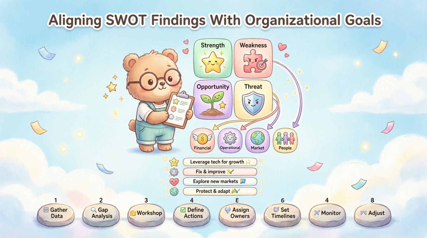 Aligning SWOT Findings With Organizational Goals Aligning SWOT Findings With Organizational Goals