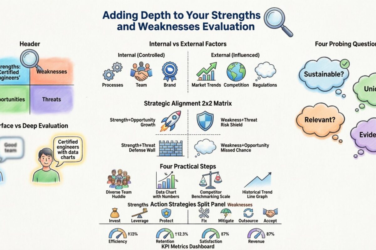 Adding Depth to Your Strengths and Weaknesses Evaluation Adding Depth to Your Strengths and Weaknesses Evaluation