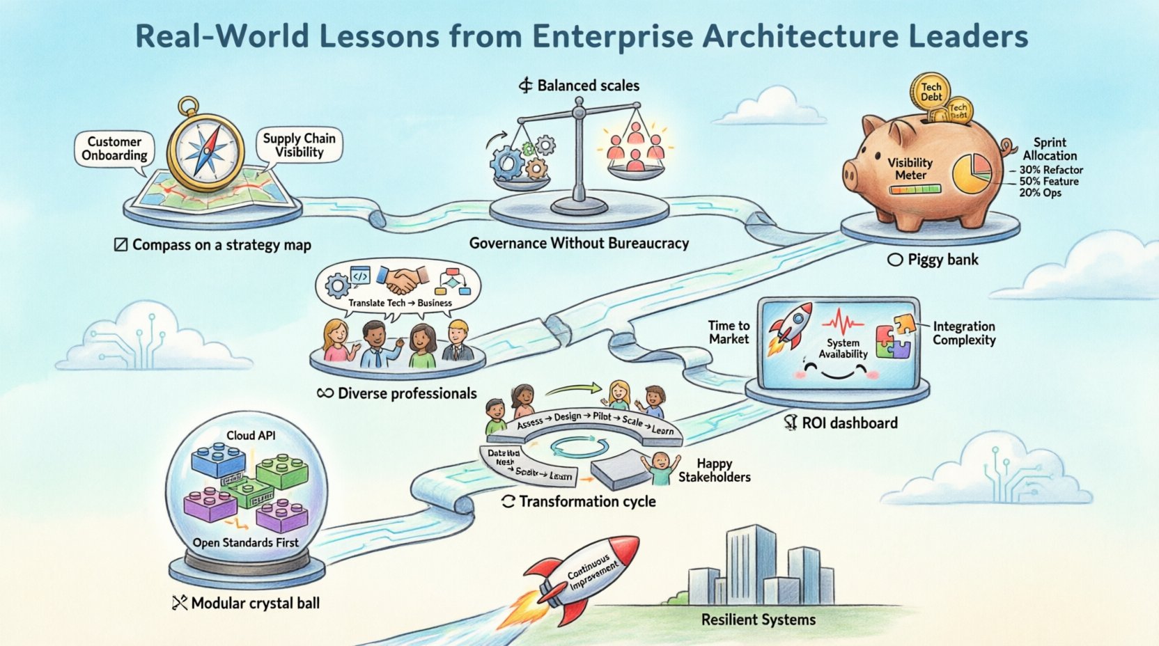 Real-World Lessons from Enterprise Architecture Leaders Real-World Lessons from Enterprise Architecture Leaders