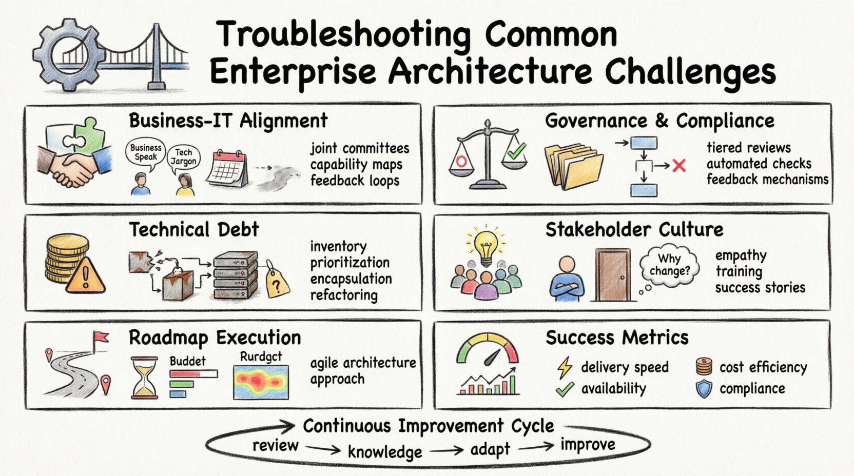 Troubleshooting Common Enterprise Architecture Challenges