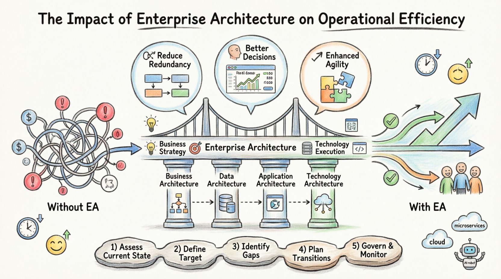 The Impact of Enterprise Architecture on Operational Efficiency