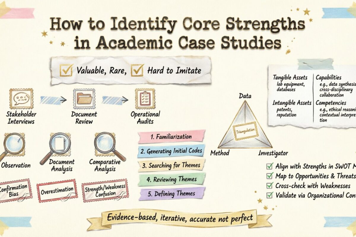 SWOT Guide: How to Identify Core Strengths in Academic Case Studies