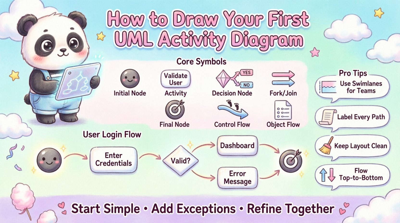 Interactive Learning: How to Draw Your First UML Activity Diagram in Minutes