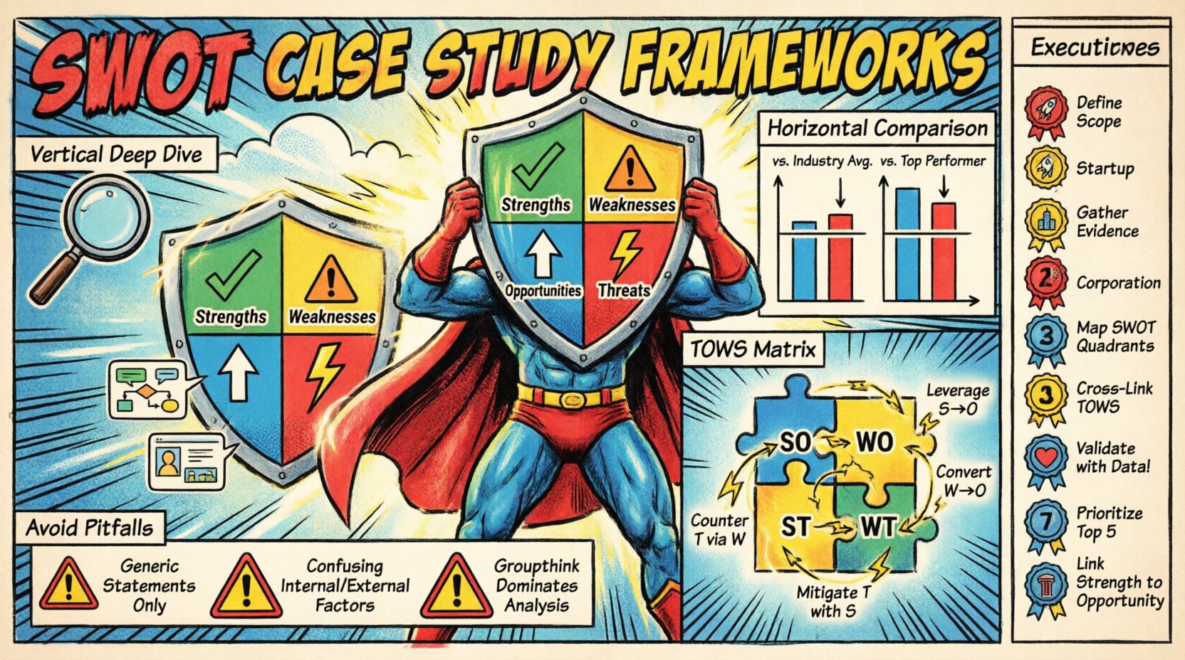 Practice Frameworks for SWOT-Based Case Studies Practice Frameworks for SWOT-Based Case Studies