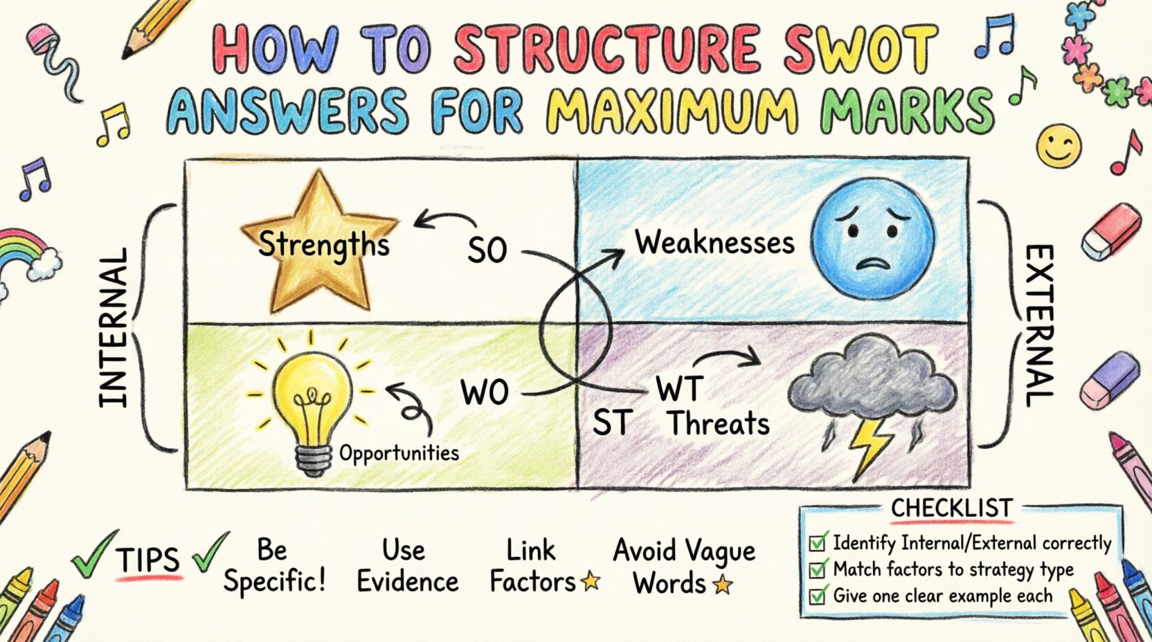 Understanding SWOT: How to Structure SWOT Answers for Maximum Marks Understanding SWOT: How to Structure SWOT Answers for Maximum Marks