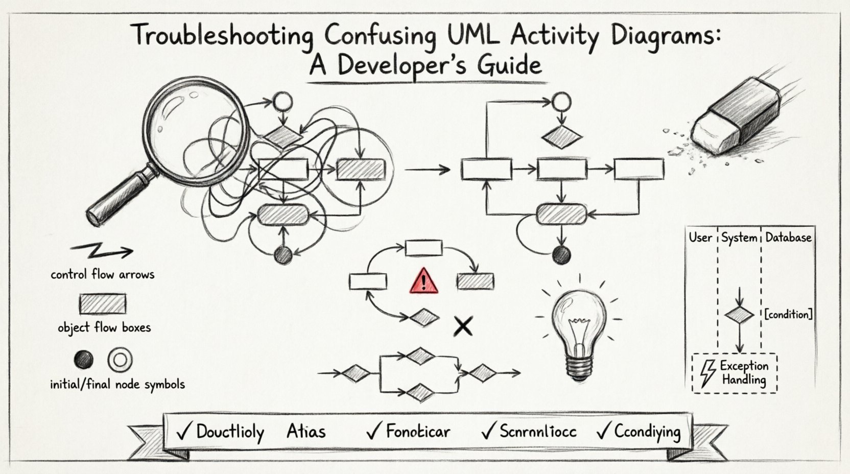 Troubleshooting Confusing UML Activity Diagrams: A Developer’s Guide