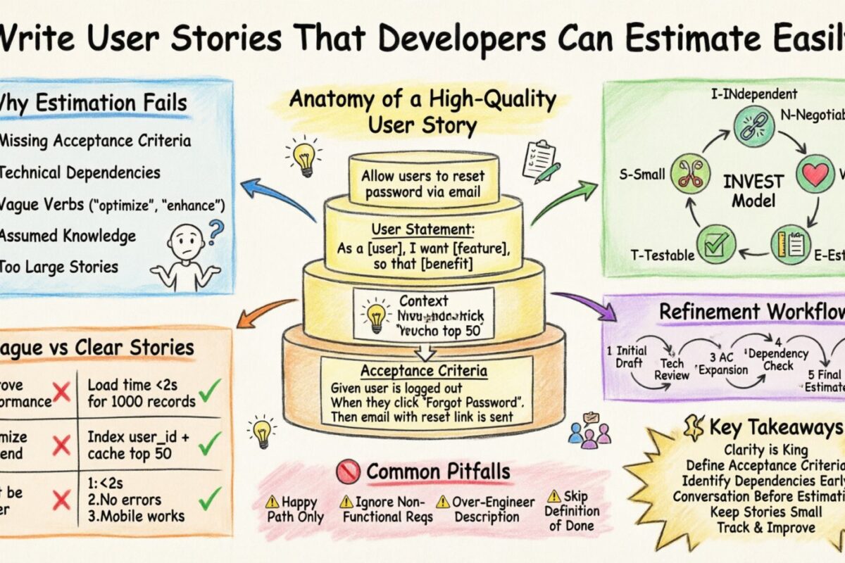 Scrum Guide: Write User Stories That Developers Can Estimate Easily