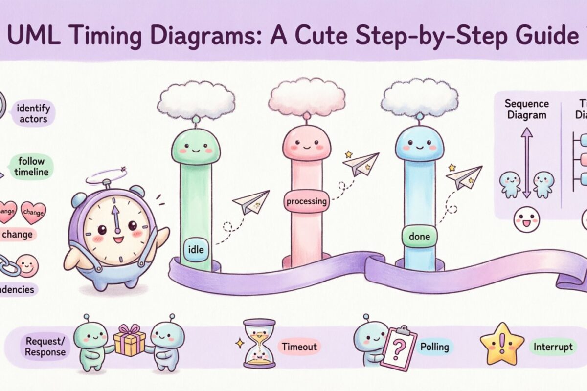How to Read and Draw Basic UML Timing Diagrams: A Step-by-Step Tutorial for Juniors