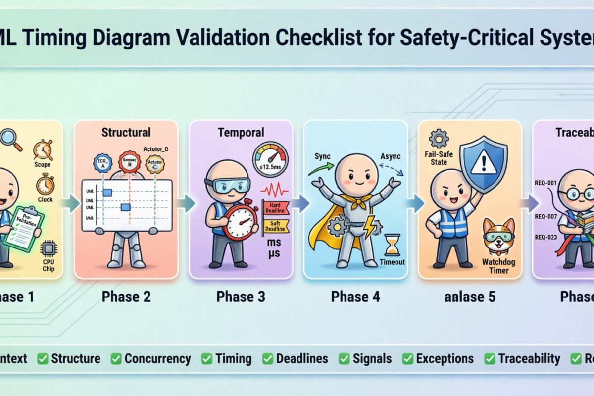 Checklist for Validating UML Timing Diagrams in Safety-Critical Real-Time Projects