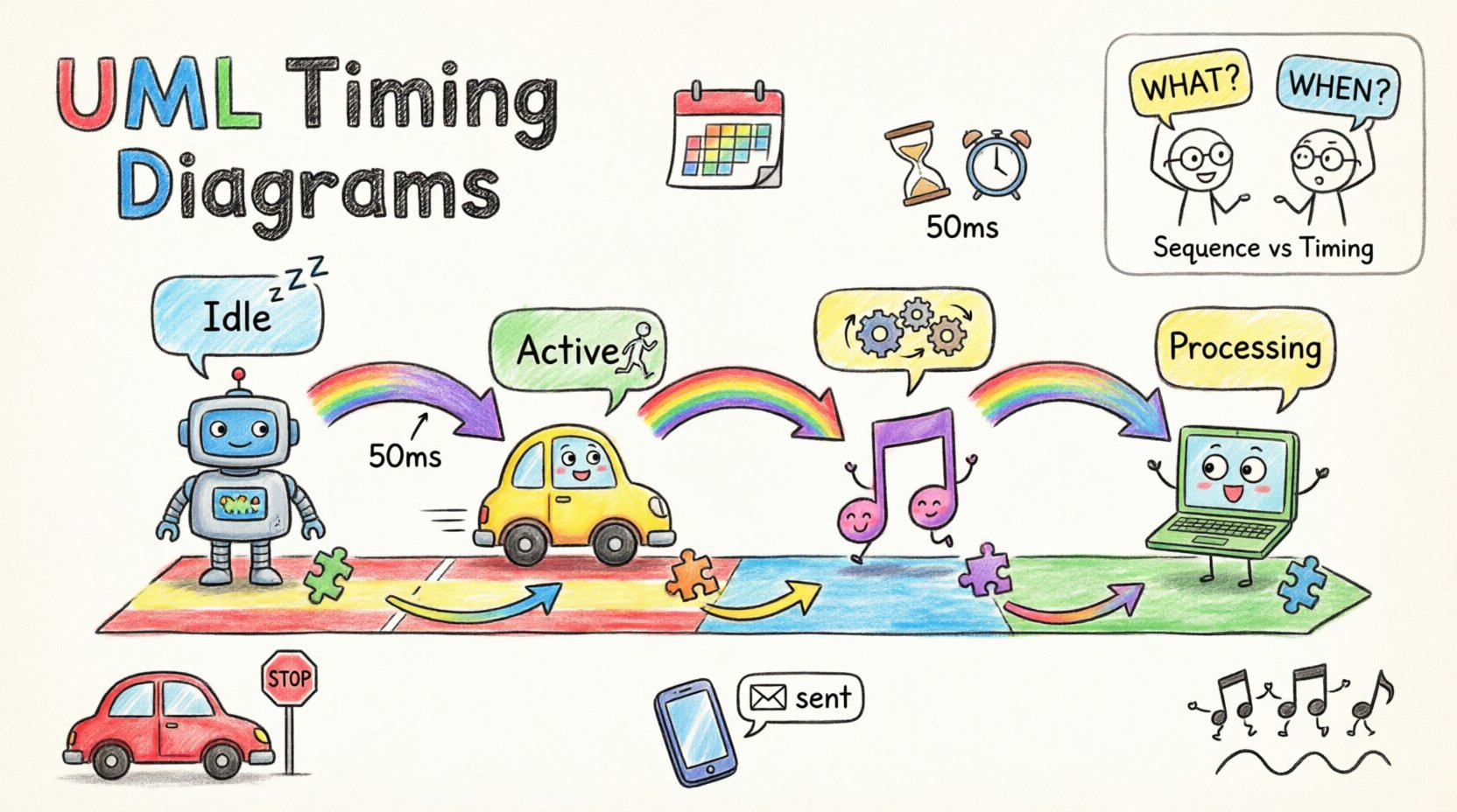 Definitive Guide to UML Timing Diagrams: Mastering the Art of Temporal System Modeling